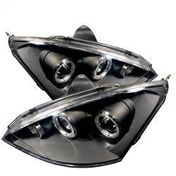 Spyder Auto - Spyder Ford Focus 00-04 Projector Headlights (Do Not Fit SVT Model)- LED Halo Blk PRO-YD-FF00-HL-BK