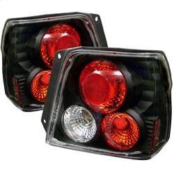 Spyder Auto - Spyder Toyota Tercel 95-98 Euro Style Tail Lights Black ALT-YD-TTER95-BK