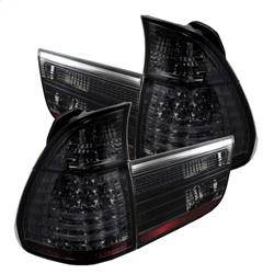 Spyder Auto - Spyder BMW E53 X5 00-06 4PCS LED Tail Lights Smoke ALT-YD-BE5300-LED-SM