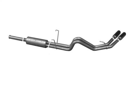 Gibson Performance Exhaust - Gibson 00-06 Toyota Tundra SR5 3.4L 2.5in Cat-Back Dual Sport Exhaust - Aluminized