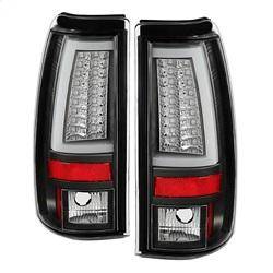 Spyder Auto - Spyder Chevy Silverado 1500/2500 99-02 Version 2 LED Tail Lights - Black ALT-YD-CS99V2-LED-BK