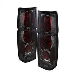 Spyder Auto - Spyder Nissan Hardbody 86-97 Euro Style Tail Lights Smoke ALT-YD-NH86-SM