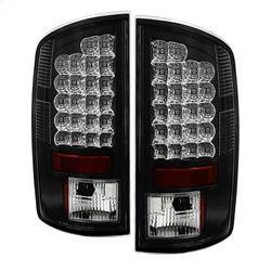 Spyder Auto - Spyder Dodge Ram 02-06 1500/Ram 2500/3500 03-06 LED Tail Light Black ALT-YD-DRAM02-LED-BK