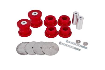 BMR Suspension - BMR 16-17 6th Gen Camaro Rear Cradle Bushing Kit (Polyurethane) - Red