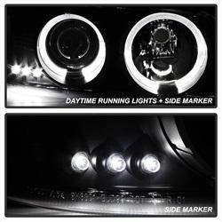 Spyder Auto - Spyder GMC Sierra 1500/2500 99-06 Projector Headlights LED Halo LED Blk Smke PRO-YD-CDE00-HL-BSM