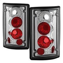 Spyder Auto - Spyder Ford Excursion 00-06/Econoline 150/250/350/450/550 95-06 Euro Tail Lights Chrm ALT-YD-FEC00-C