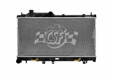 CSF Radiators - CSF 12-16 Subaru Impreza 2.0L OEM Plastic Radiator