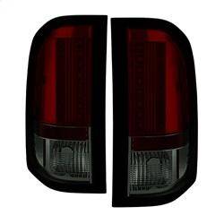 Spyder Auto - Spyder Chevy Silverado 07-13 LED Tail Lights Red Smoke ALT-YD-CS07-LED-RS