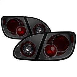 Spyder Auto - Spyder Toyota Corolla 03-08 Euro Style Tail Lights Smoke ALT-YD-TC03-SM