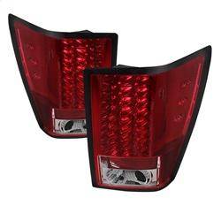 Spyder Auto - Spyder Jeep Grand Cherokee 07-10 LED Tail Lights Red Clear ALT-YD-JGC07-LED-RC