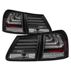 Spyder Auto - Spyder 07-11 Lexus GS 350 LED Tail Lights Black ALT-YD-LGS06-LED-BK