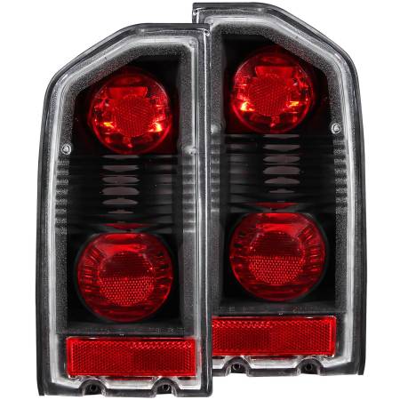 ANZO Headlights, Tail Lights and More  - ANZO 1988-1998 Suzuki Vitara Taillights Black