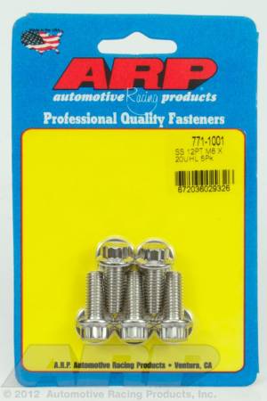 ARP - ARP M8 x 1.25 x 20 12pt SS bolts 771-1001