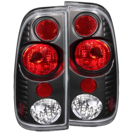 ANZO Headlights, Tail Lights and More  - ANZO 1997-2003 Ford F-150 Taillights Black G2