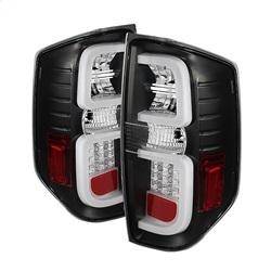 Spyder Auto - Spyder Toyota Tundra 2014-2016 Light Bar LED Tail Lights Black ALT-YD-TTU14-LED-BK