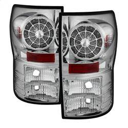 Spyder Auto - Spyder Toyota Tundra 07-13 LED Tail lights Chrome ALT-YD-TTU07-LED-C