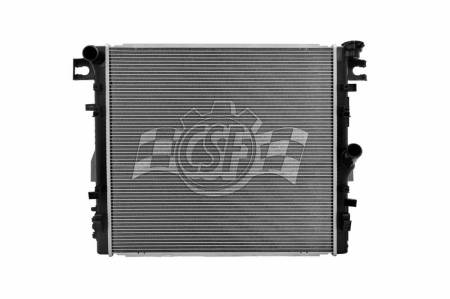 CSF Radiators - CSF 12-18 Jeep Wrangler 3.6L OEM Plastic Radiator