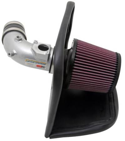 K&N - K&N 10 Mazdaspeed3 L4-2.3L Silver Typhoon Short Ram Intake