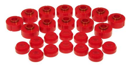 Prothane - Prothane 63-91 Jeep Wagoneer Body Mount - Red