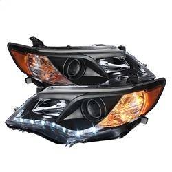 Spyder Auto - Spyder Toyota Camry 12-14 Projector Headlights DRL Blk High 9005 (Not Included PRO-YD-TCAM12-DRL-BK