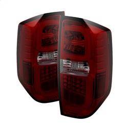 Spyder Auto - Spyder Toyota Tundra 2014-2016 Light Bar LED Tail Lights Red Smoke ALT-YD-TTU14-LED-RS