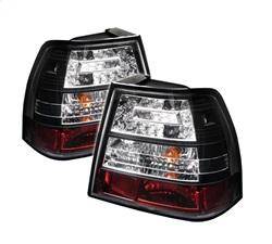 Spyder Auto - Spyder 99-04 Volkswagen Jetta Sedan (Excl Wagon) LED Tail Lights Black ALT-YD-VJ99-LED-BK