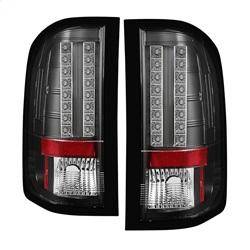 Spyder Auto - Spyder Chevy Silverado 07-13 LED Tail Lights Blk ALT-YD-CS07-LED-BK