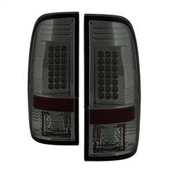 Spyder Auto - Spyder Ford Super Duty 08-15 LED Tail Lights Smoke ALT-YD-FS07-LED-SM