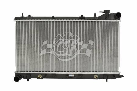 CSF Radiators - CSF 99-02 Subaru Forester 2.5L OEM Plastic Radiator