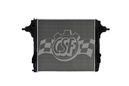 CSF Radiators - CSF 17-19 Ford F-250 Super Duty 6.2L OEM Plastic Radiator