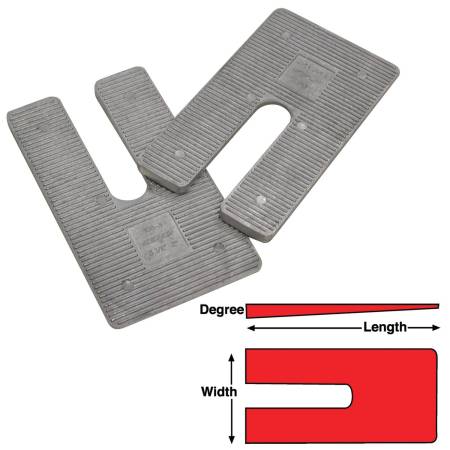 SPC Performance - SPC Performance AL SHIMS 3X6 X 1 deg.(6)