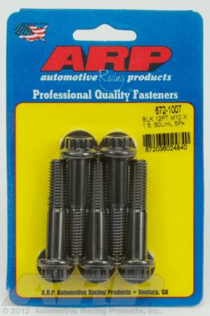 ARP - ARP M10 x 1.50 x 50 12pt black oxide bolts 672-1007