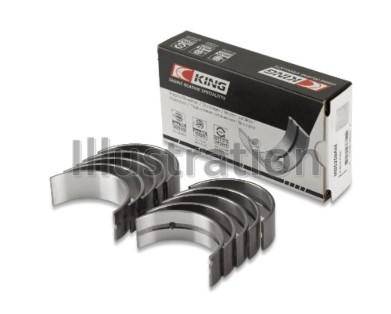 King Engine Bearings - King Ford/Kia/Mazda DOHC 16 Valve/SOHC 8 Valve/SOHC 16 Valve (Size +0.25) Main Bearing Set