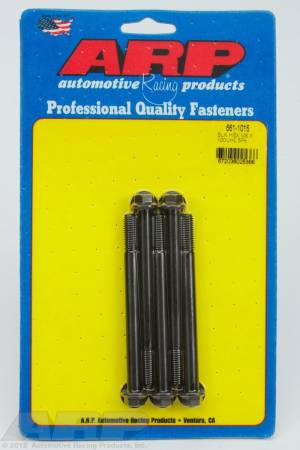 ARP - ARP M8 x 1.25 x 100 hex black oxide bolts 661-1015