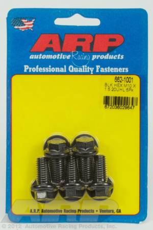 ARP - ARP M10 x 1.50 x 20 hex black oxide bolts 662-1001