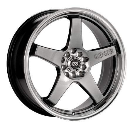 Enkei Wheels - Enkei Wheels Rim EV5 17x7 5x100/114.3 ET45 72.6CB Hyper Black