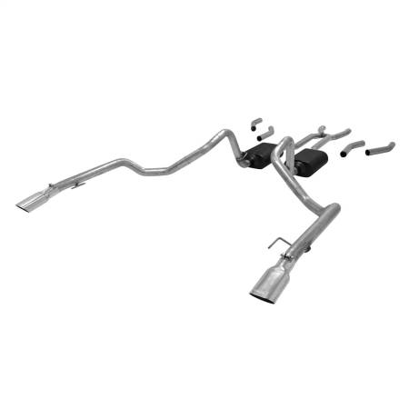 Flowmaster - Flowmaster 65-68 Impala/Caprice American Thunder Crossmember-Back Exhaust System