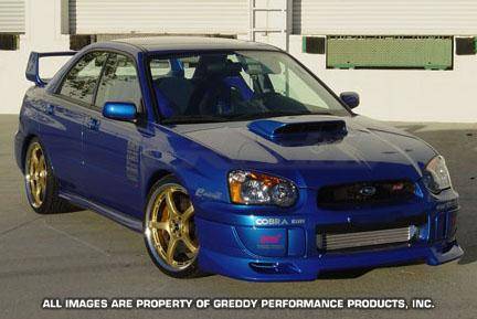 GReddy - GReddy 04+ WRX & STi Fiberglass Front Lip Spoiler