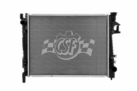 CSF Radiators - CSF 02-03 Dodge Ram 1500 5.9L OEM Plastic Radiator