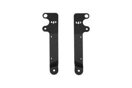 LP Aventure - LP Aventure 18-19 Subaru Crosstrek Hood Light Brackets - Powder Coated (Pair)