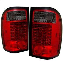 Spyder Auto - Spyder Ford Ranger 01-05 LED Tail Lights Red Smoke ALT-YD-FR98-LED-RS