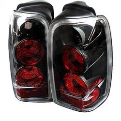 Spyder Auto - Spyder Toyota 4 Runner 96-02 Euro Style Tail Lights Black ALT-YD-T4R96-BK