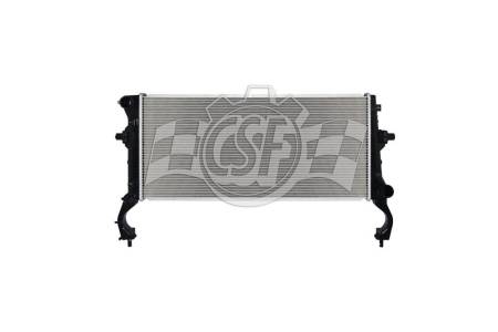 CSF Radiators - CSF 19-20 Hyundai Veloster 1.6L Turbo / 2020 Kia Soul 1.6L Turbo Radiator