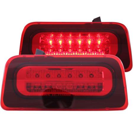 ANZO Headlights, Tail Lights and More  - ANZO 1995-2005 Chevrolet S-10 LED 3rd Brake Light Red/Clear