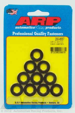 ARP - ARP 3/8 ID 3/4 OD black washers 200-8557