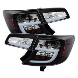 Spyder Auto - Spyder Toyota Camry 12-14 Light Bar LED Tail Lights Black ALT-YD-TC12-LBLED-BK