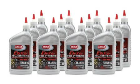 Amalie Motor Oil - Amalie Gear Oil - Elixir - 75-85-140W - Synthetic - 1 qt - Set of 12