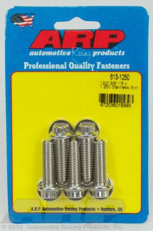 ARP - ARP 3/8-16 x 1.250 12pt SS bolts 613-1250