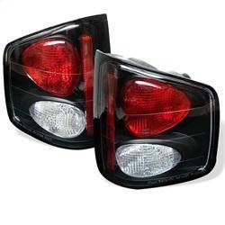 Spyder Auto - Spyder Chevy S10 94-04/GMC Sonoma 94-04/Isuzu Hombre 96-00 Euro Tail Lights Blk ALT-YD-CS1094-BK