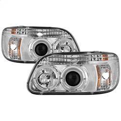 Spyder Auto - Spyder Ford Explorer 95-01 1PC Projector Headlights LED Halo Chrm PRO-YD-FEXP95-HL-1PC-C